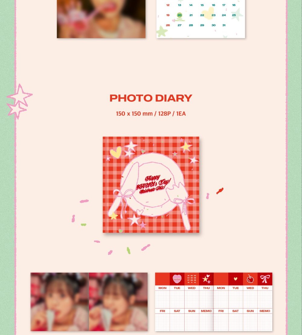 CHUU - 2025 Season's Greetings [Happy CHUU's Day! Celebrate Me!] (POB - 1 Photocard with K-Towns Season's Greetings Event)(1 Left).