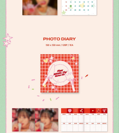 CHUU - 2025 Season's Greetings [Happy CHUU's Day! Celebrate Me!] (POB - 1 Photocard with K-Towns Season's Greetings Event)(1 Left).