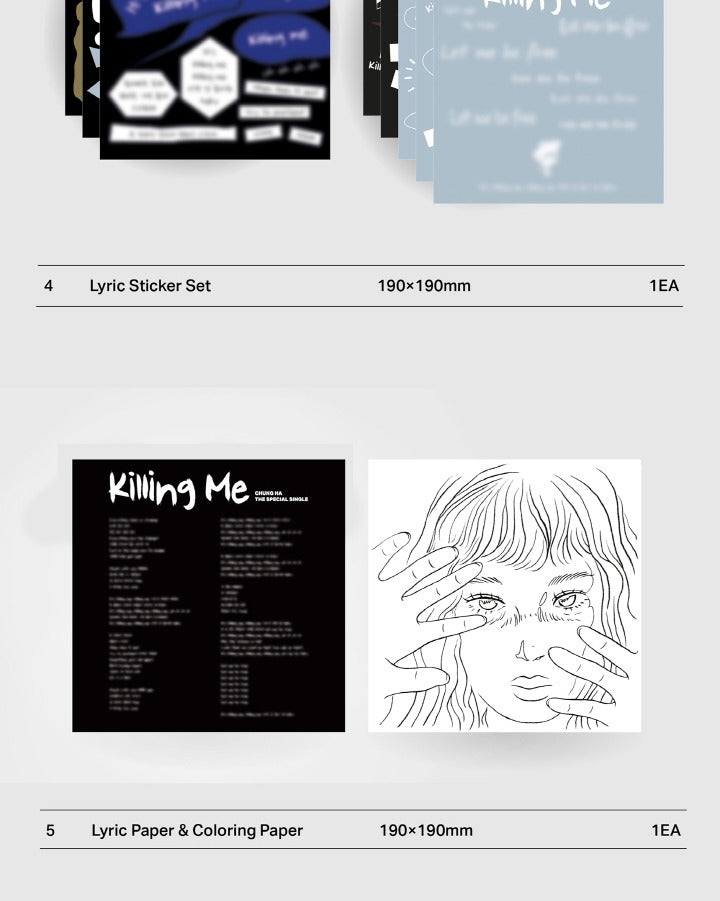 Chung Ha - Special Single Album [Killing Me]