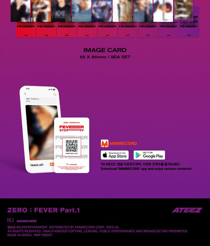 ATEEZ - ZERO : FEVER Part. 1, Platform Version (3 Versions).