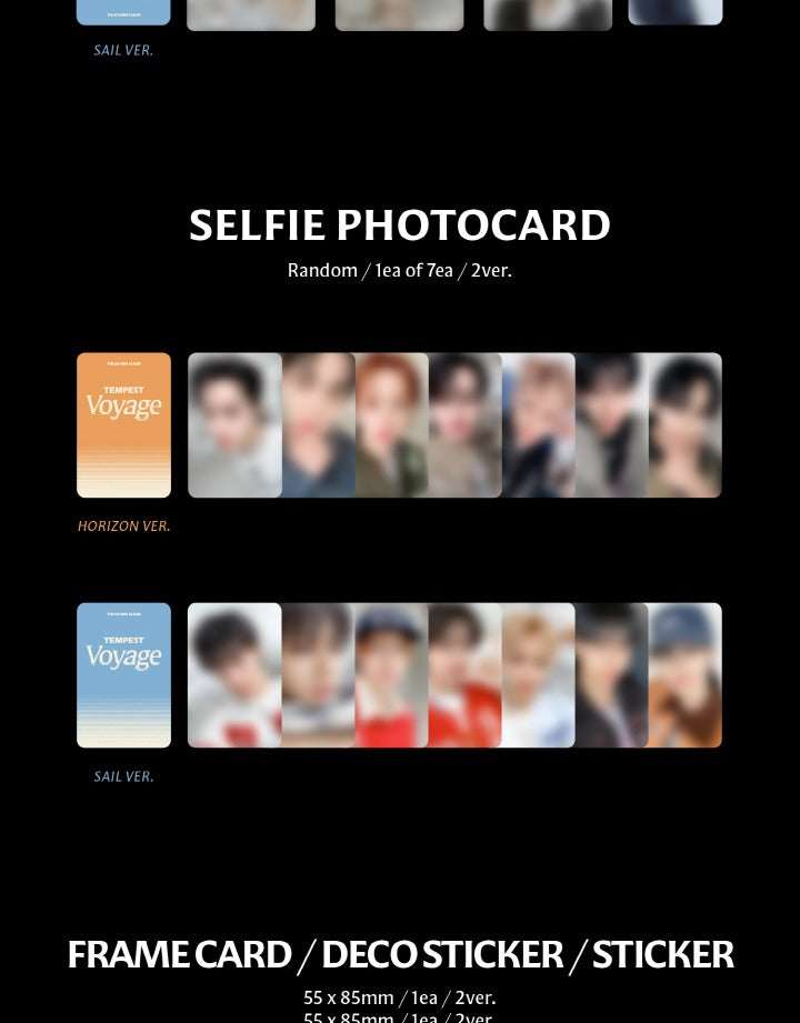 Tempest 5th Mini Album Tempest Voyage PLVE Version (2 Versions) Random