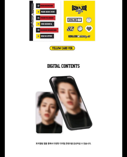 82Major 1st Mini Album Beat by 82  POCAALBUM (2 Versions).