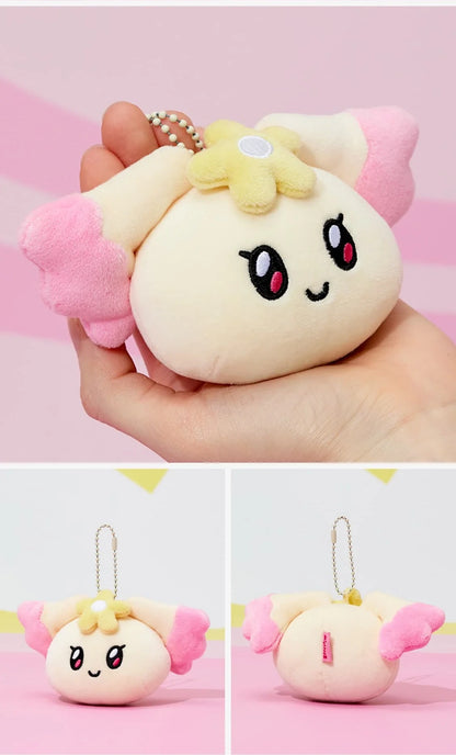 (PRE-ORDER 2025-11-07) ATEEZ - [MIGHTEEZ FACE PLUSH KEYRING](8 Versions)(LINE FRIENDS SQUARE MERCH)