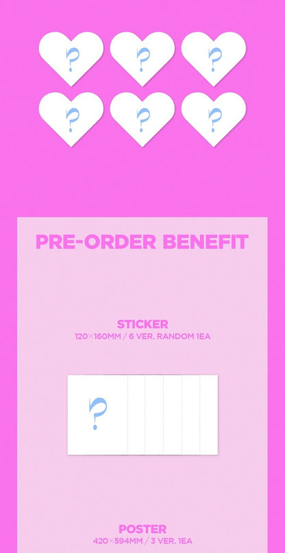 IVE - 2nd Single Album [Love Dive] (3 Versions).