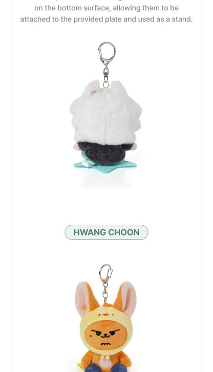 (RESTOCK) TOMORROW X TOGETHER (TXT) - [PPULBATU PLUS X TOGETHER < FINDING MOA>] PLUSH KEYRING (5 Versions).