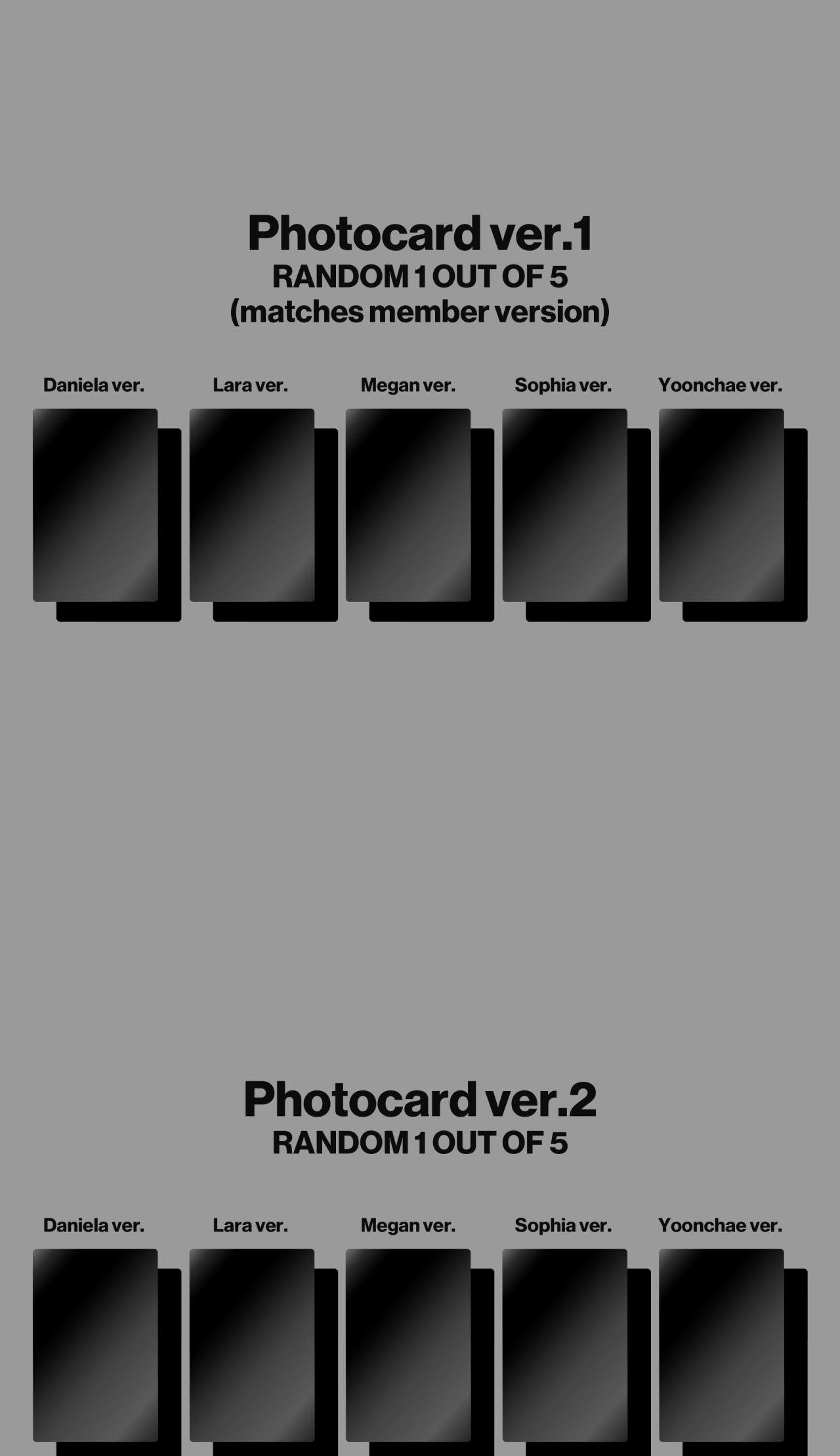 (PRE-ORDER 2026-08-14) KATSEYE - [WILD] Member Version (5 Versions) Random 1ea (POB Included)