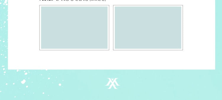 Monsta X 1st repackage album Shine forever (2 Versions).