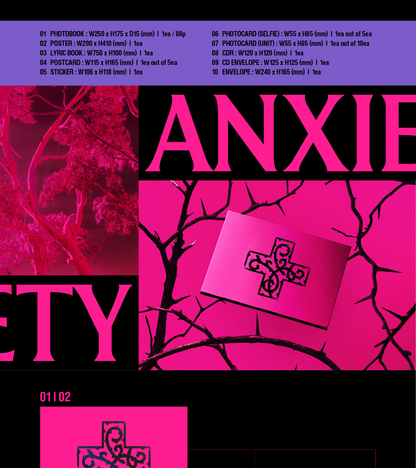 (PRE-ORDER 2026-04-13) TOMORROW X TOGETHER (TXT) - [7TH YEAR : A Moment of Stillness in the Thorns 가시덤불에 잠시 바람이 멈췄을 때] Standard Version (3 Versions) Random 1ea (POB Included - Pre-order only).