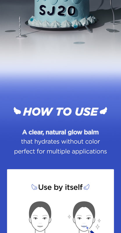 (PRE-ORDER 2026-01-10) SUPER JUNIOR - FanSignal Lip Balm (Light stick theme).