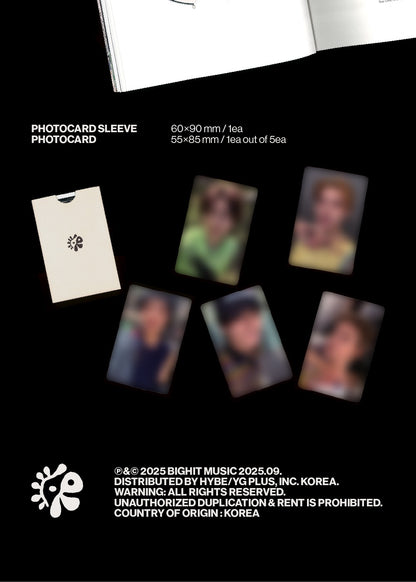 (PRE-ORDER 2025-09-08) CORTIS - The 1st EP [COLOR OUTSIDE THE LINES] (3 Versions) Random 1ea (POB - Photocard 1ea Included - Pre-order only)