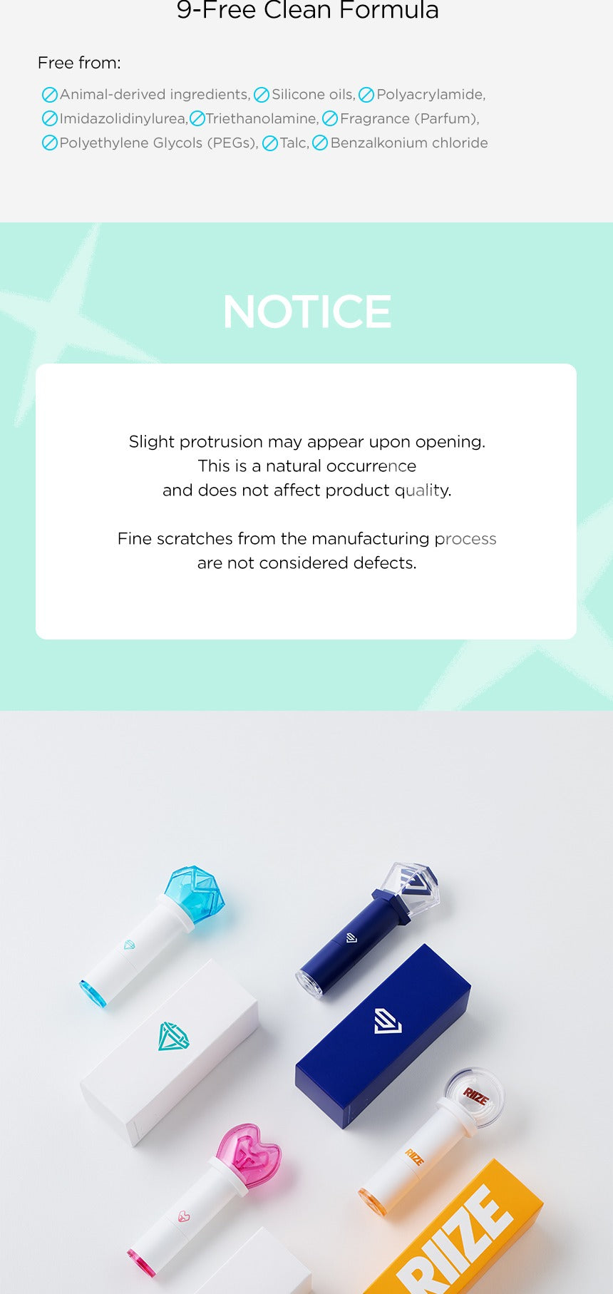 (PRE-ORDER 2026-01-10) SHINee - FanSignal Lip Balm (Light stick theme).