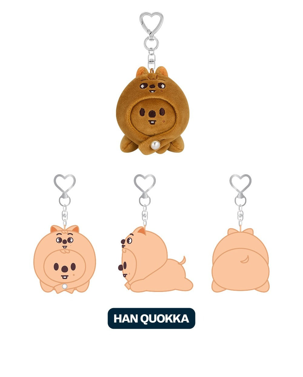 (PRE-ORDER 2026-02-06) Stray Kids <dominATE : celebrATE> MD Merch (SKZOO KEYRING LYING Version)(8 Versions)