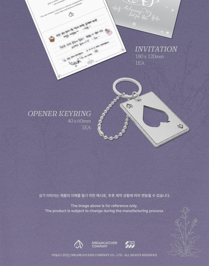 (PRE-ORDER 2025-12-26) UAU (Dreamcatcher) - 2026 Season's Greetings [THE NIGHT BLOOM](POB - Unreleased Selfie Photocard 1ea Included - Pre-order only)(💝 K-Towns 2026 Season's Greetings Event!)