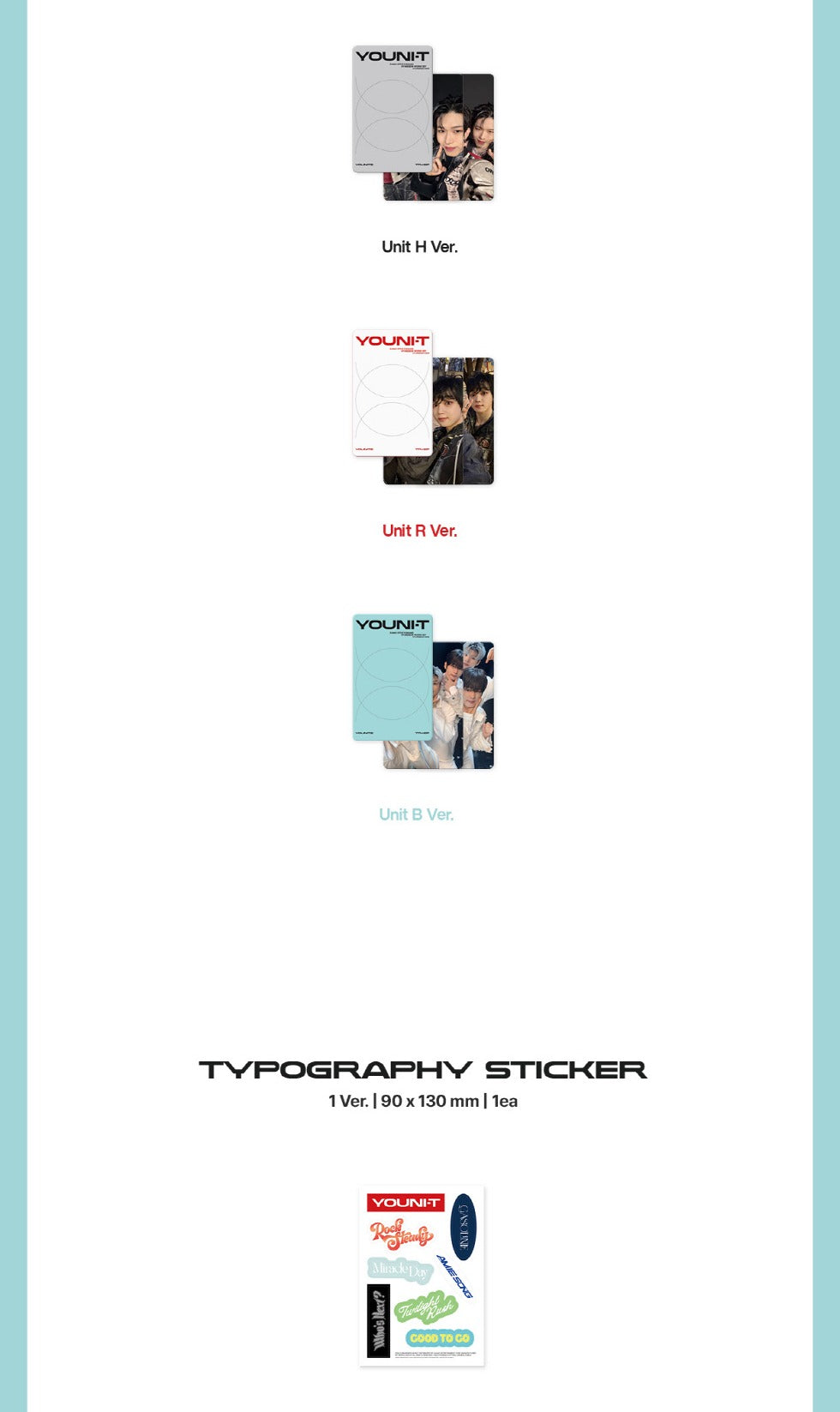 YOUNITE - 7th EP Album [YOUNI-T] (2 Versions)