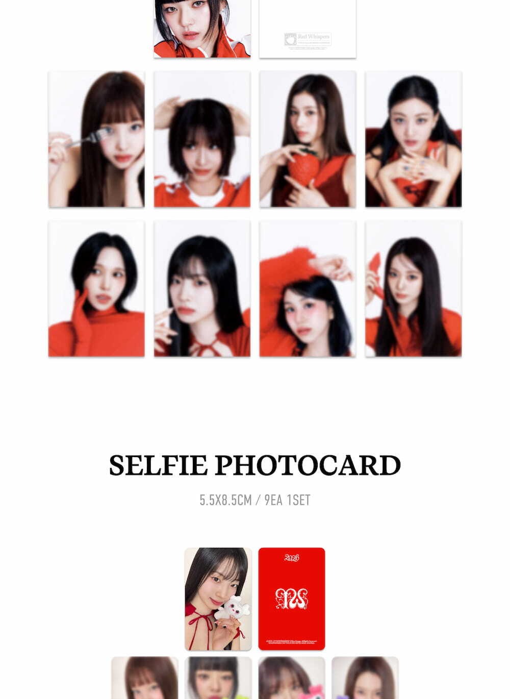 Twice - 2026 Season's Greetings [RED WHISPERS] (POB - Photocard