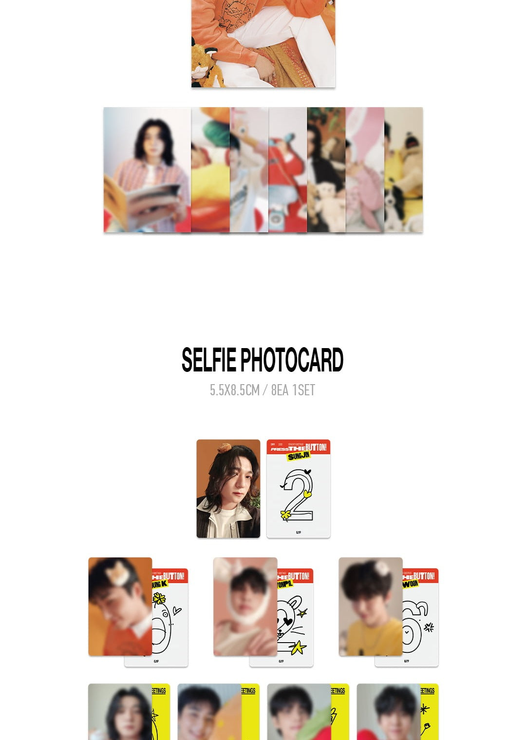 (PRE-ORDER 2025-12-22) Day6 - 2026 Season's Greetings [PRESS THE BUTTON] (POB - Photocard Set)(💝 K-Towns 2026 Season's Greetings Event!)
