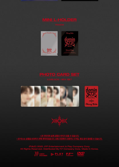 Stray Kids - World Tour [dominATE SEOUL] DVD (POB Option Available).