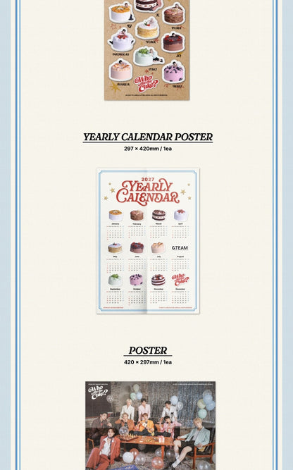 (PRE-ORDER 2026-12-16) &TEAM - 2027 SEASON'S GREETINGS [WHO ATE THE CAKE?](🎁POB Included - Pre-order only)