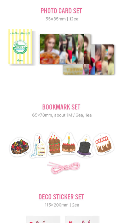 (PRE-ORDER 2026-12-18) izna - 2027 Season's Greetings [VACATION CLUB with izna](🎁POB Included - Pre-order only)