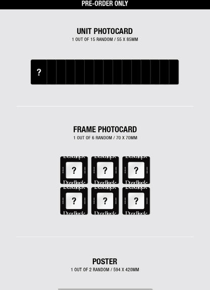 XDINARY HEROES - 3rd mini album [Deadlock] (2 Versions)