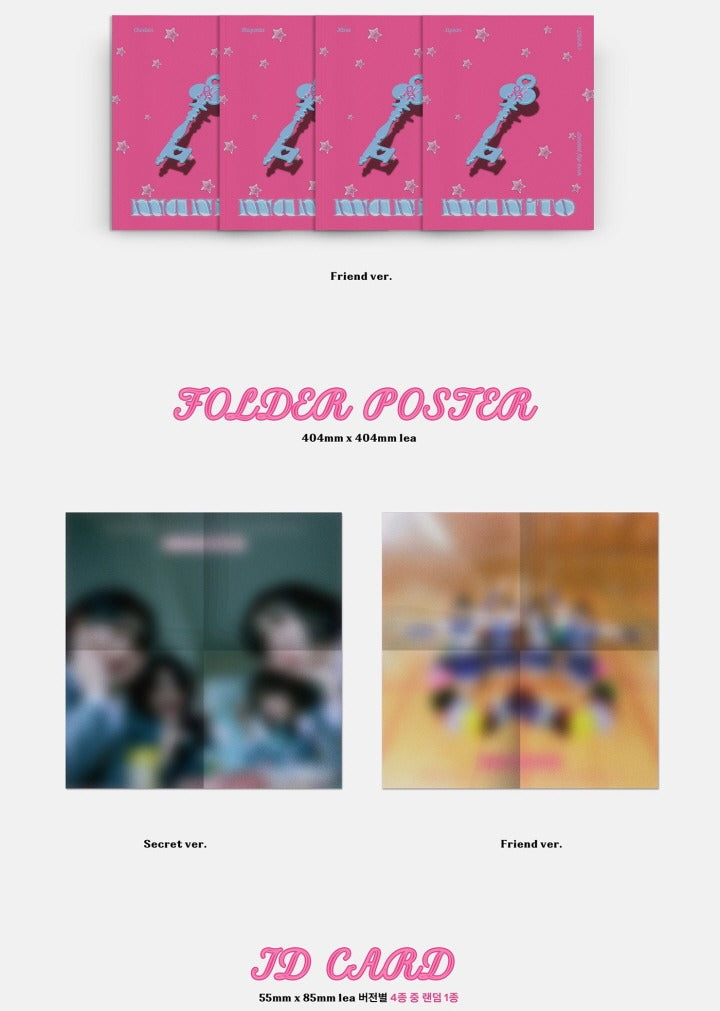 QWER 1st Mini Manito (2 Versions) Random – K-Towns