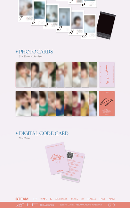 (PRE-ORDER 2025-12-24) &TEAM - 2026 SEASON'S GREETINGS [In a Daydream]