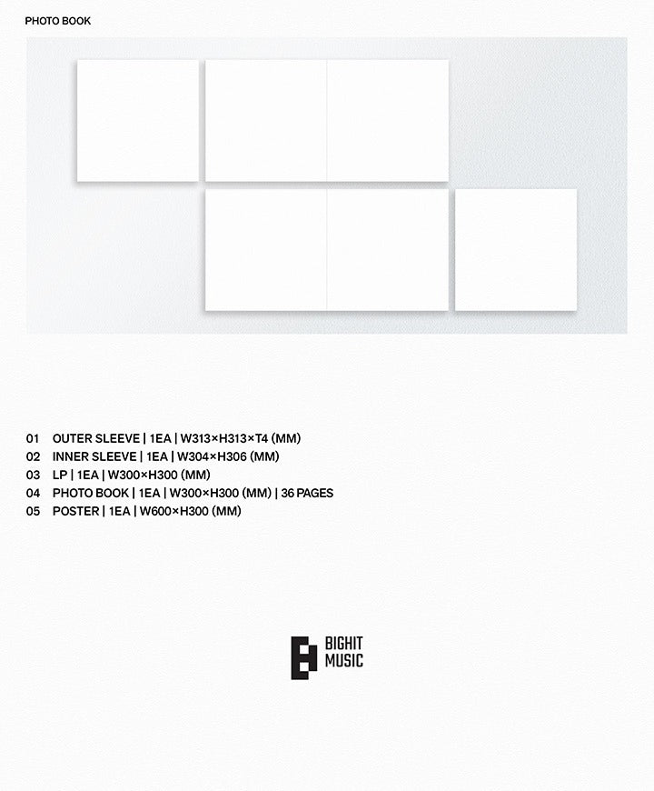 (PRE-ORDER 2026-03-20) BTS - 5th Album [ARIRANG 아리랑] Modern Korea LP Vinyl Version (Limited Quantity).