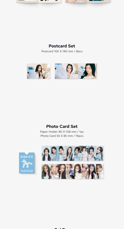 (PRE-ORDER 2025-12-26) Hearts2Hearts - 2026 Season's Greetings Video Edition (POB - Photocard Set + Removable Sticker)(💝 K-Towns 2026 Season's Greetings Event!)