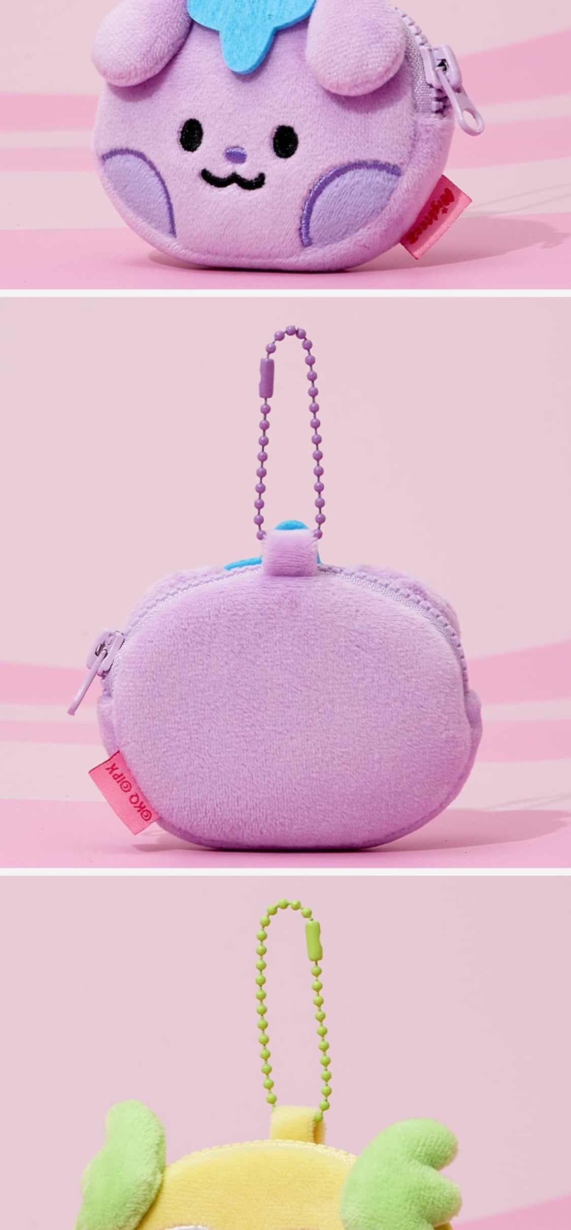 (PRE-ORDER 2025-11-07) ATEEZ - [MIGHTEEZ FACE MINI POUCH](8 Versions)(LINE FRIENDS SQUARE MERCH)