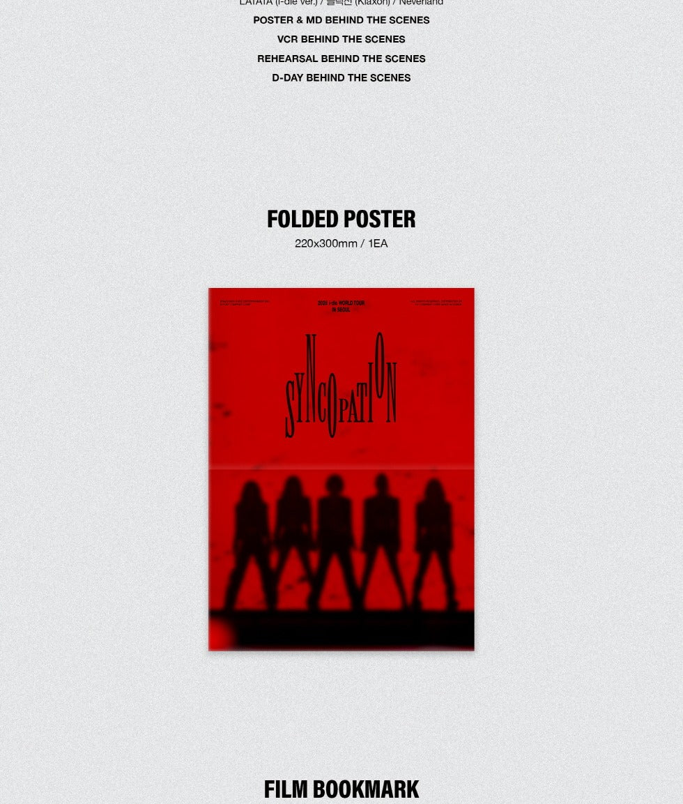 (PRE-ORDER 2026-11-23) i-dle - 2026 i-dle WORLD TOUR [Syncopation] IN SEOUL Blu-ray
