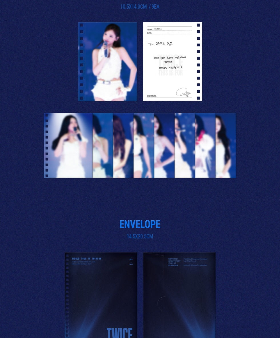 (PRE-ORDER 2026-07-13) TWICE - [THIS IS FOR] WORLD TOUR IN INCHEON DVD Version