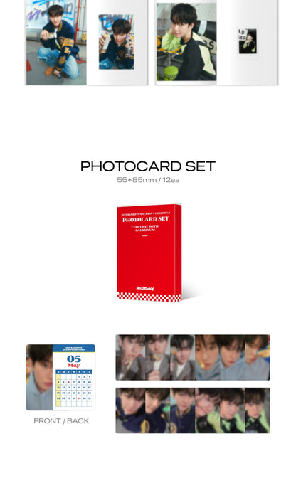 Baekhyun (EXO) - 2025 Season's Greetings_ Mr. Mischief (POB - 1 Photocard with K-Towns Season's Greetings Event).