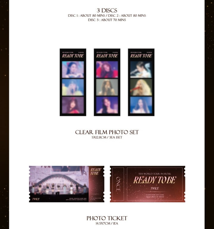 TWICE 5th World Tour in Seoul Ready To Be DVD Version