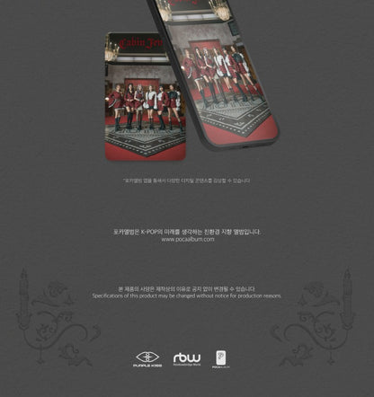 Purple Kiss - 5th Mini Album Cabin Fever Pocaalbum Version.
