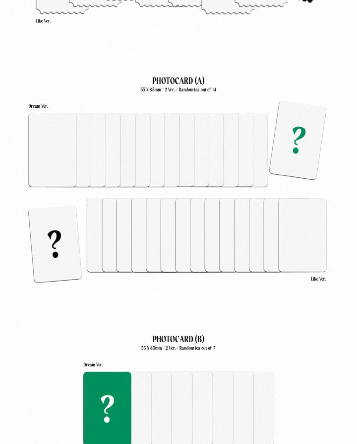 TRENDZ 4th Single Album DREAMLIKE (2 Versions) Random