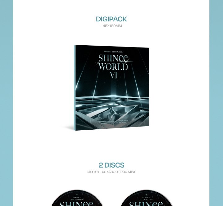 SHINee World VI Perferct Illumination in Seoul DVD Version*