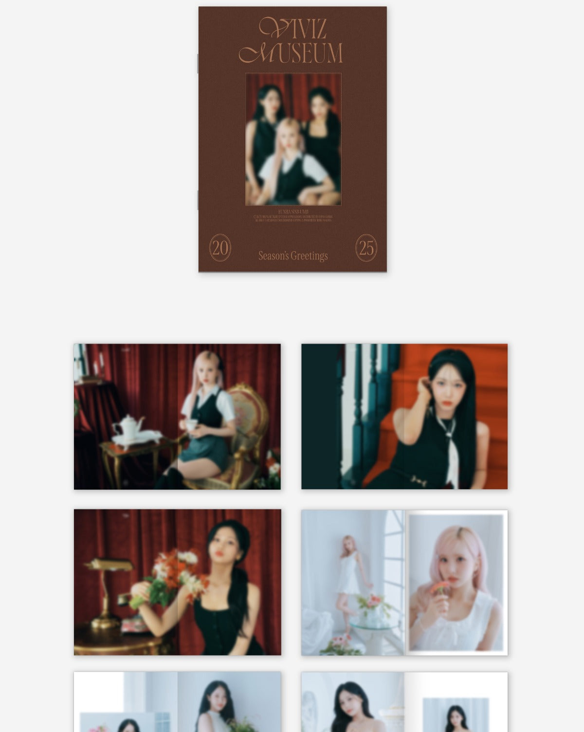 VIVIZ - 2025 Season's Greetings [VIVIZ Museum](POB - 1 Photocard with K-Towns Season's Greetings Event)(2 Left).