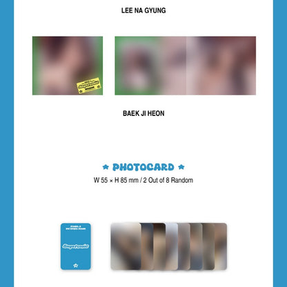 Fromis_9 (F9) - 3rd Single Album Supersonic Compact Version (8 Versions) Random 1ea.