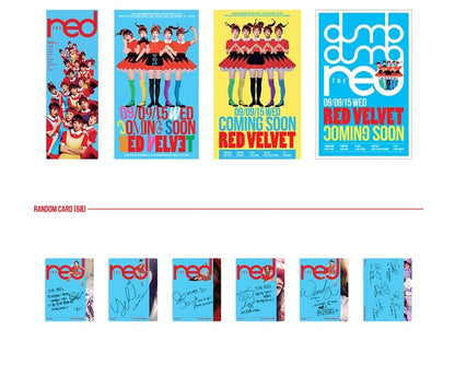 Red Velvet 1st Album The Red [Red Version].