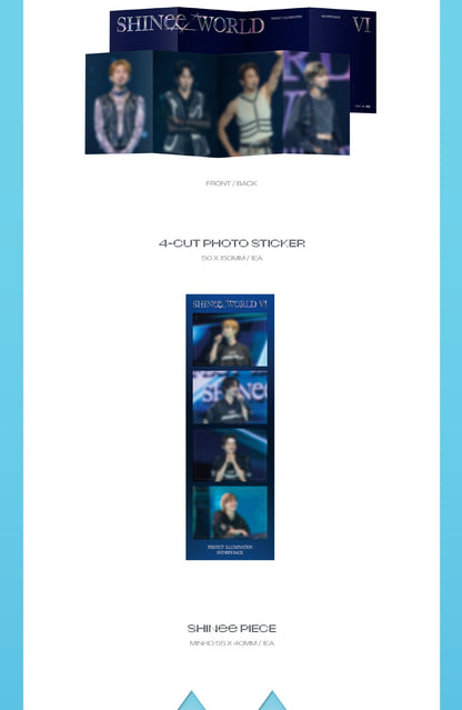 SHINee - WORLD VI [PERFECT ILLUMINATION : SHINee’S BACK] DVD Version (4 Versions)(POB - Photocard Set Included)