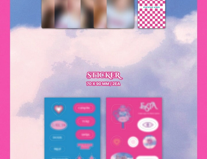 Purple Kiss - 1st Single Album Festa Pocaalbum Version.
