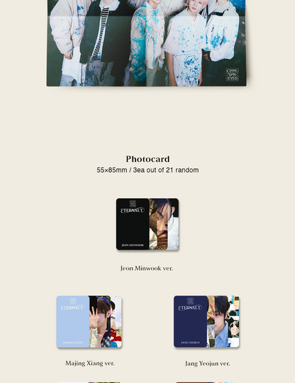 CLOSE YOUR EYES - 1st Mini Album [ETERNALT] Photobook Version.