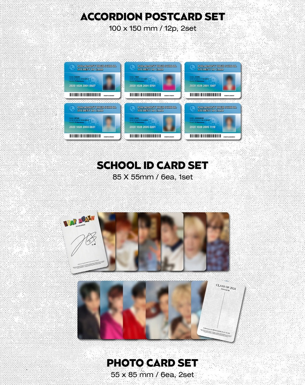 P1Harmony 4th Photo Book P1AY AGAIN