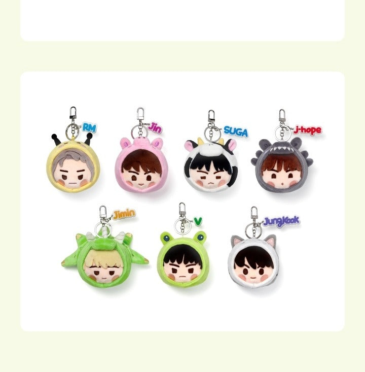 BTS - Official MD [Island in the seom] Face Keyring (7 Versions)