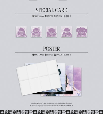 ITZY - CHECKMATE Standard edition (5 Versions)