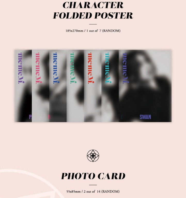 Purple Kiss - 3rd Mini Album memeM (2 Versions).