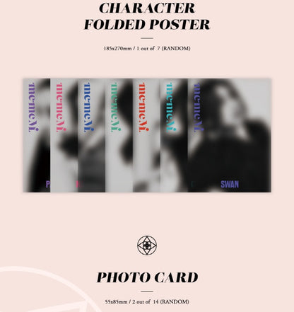 Purple Kiss - 3rd Mini Album memeM (2 Versions).