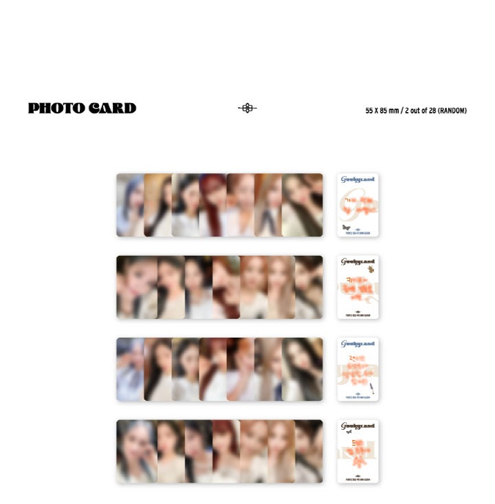 Purple Kiss - 4th Mini Album Geekyland Digipack Version (7 Versions).