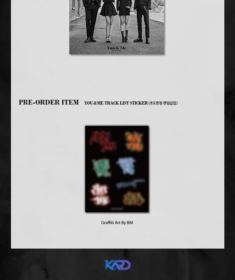 KARD 2nd Mini Album You & Me