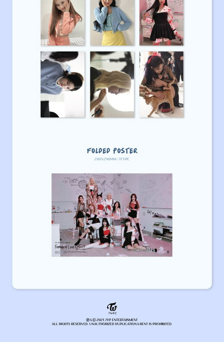 TWICE - 3rd Album [Formula of Love: O+T=<3] Result File Version